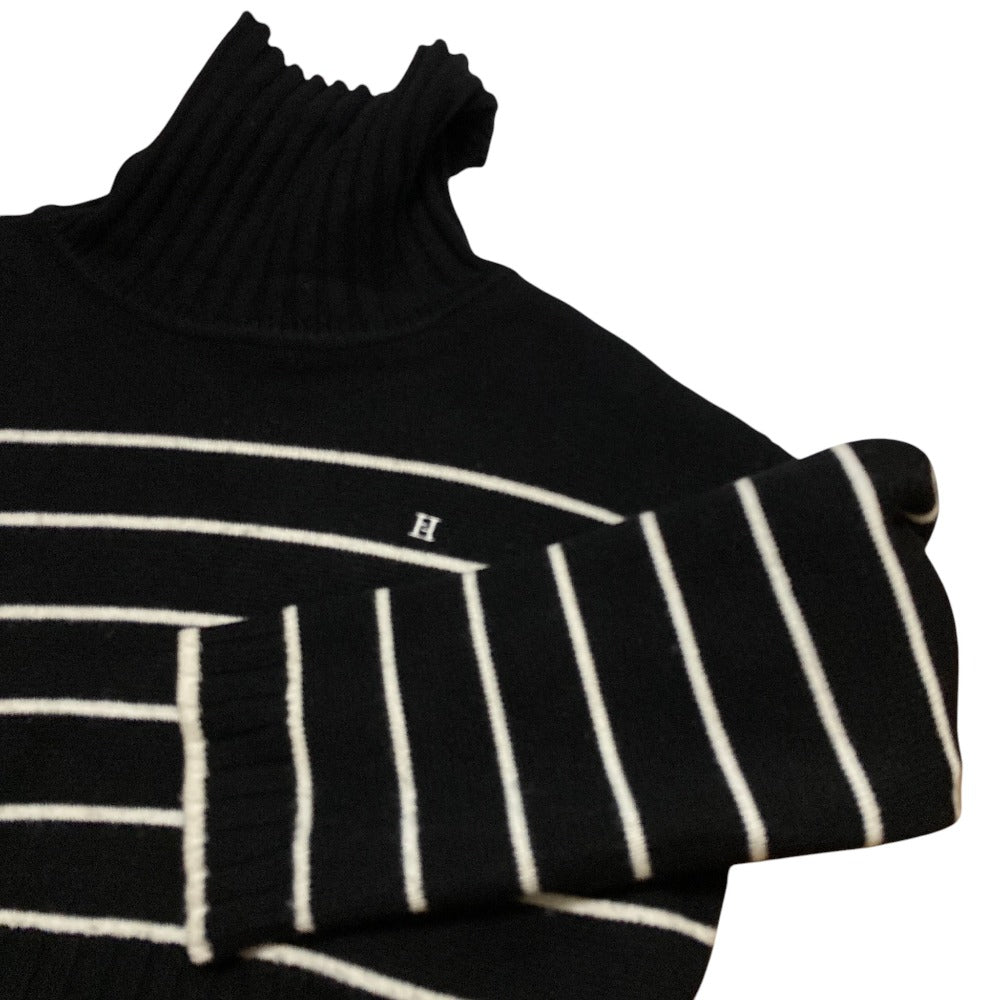 ハーリップトゥ Striped Turtleneck ニットプルオーバー