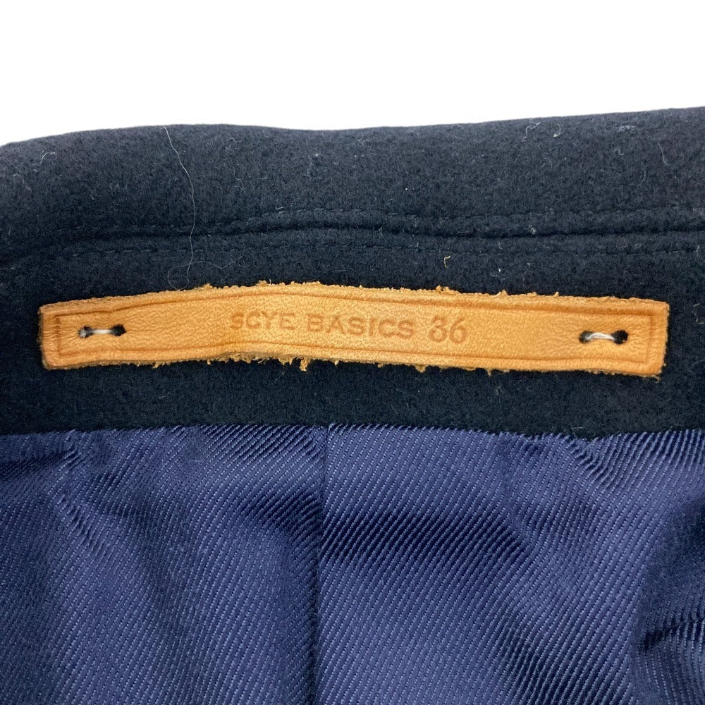 サイベーシックス ウールカシミヤコート