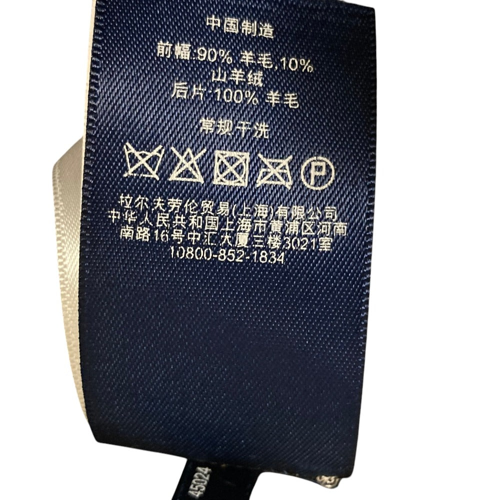 ラルフローレン カシミヤブレンドヘリンボーンニットベスト