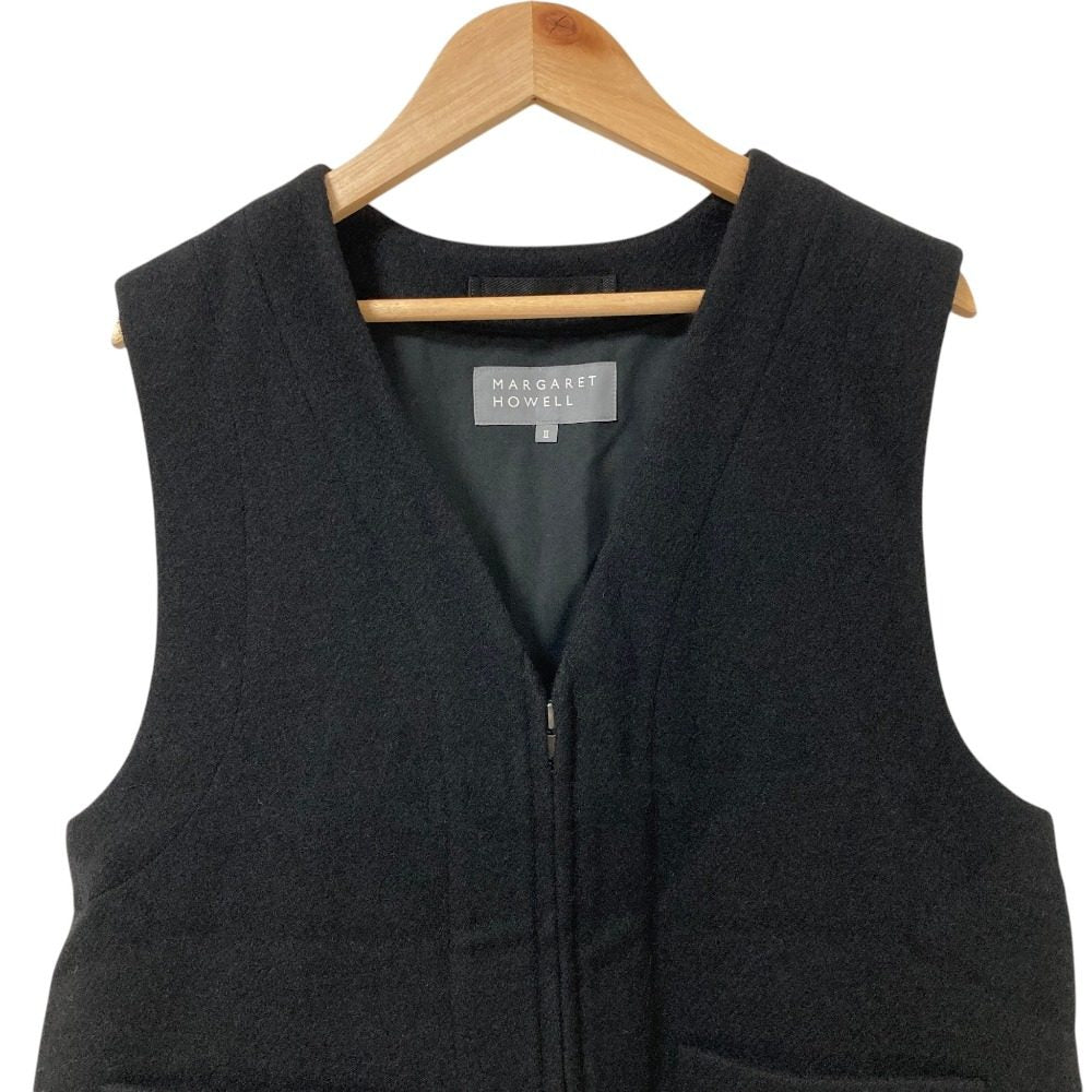 マーガレットハウエル SHETLAND MERINO WOOL ベスト