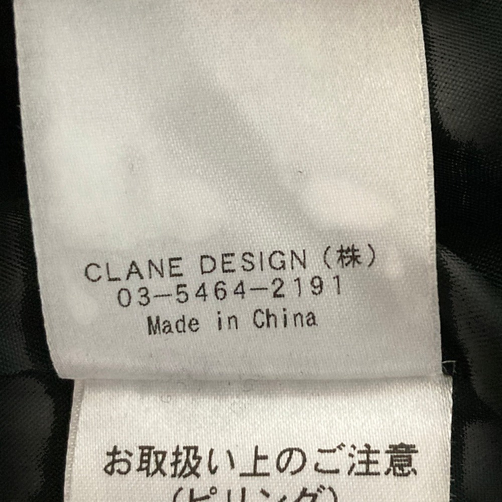 クラネ ウールノーカラーコクーンコート