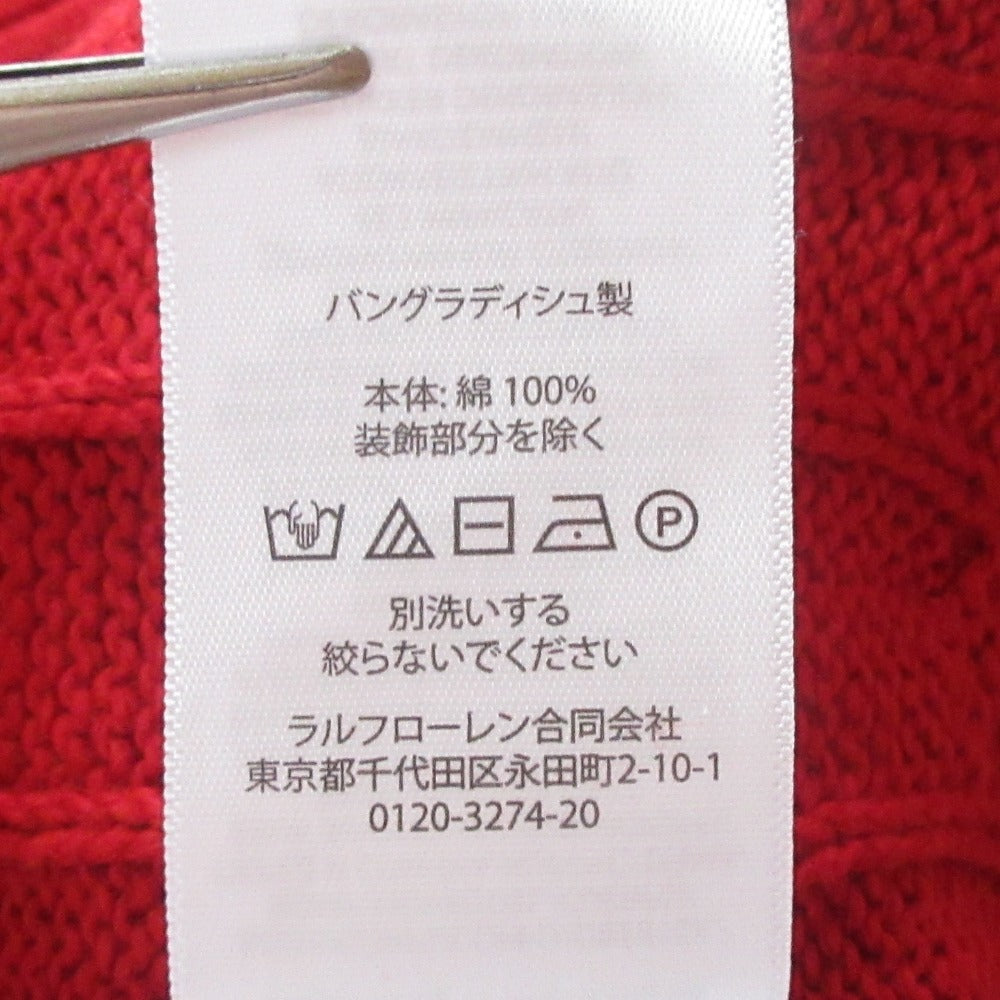 ポロラルフローレン コットンケーブルニットセーター