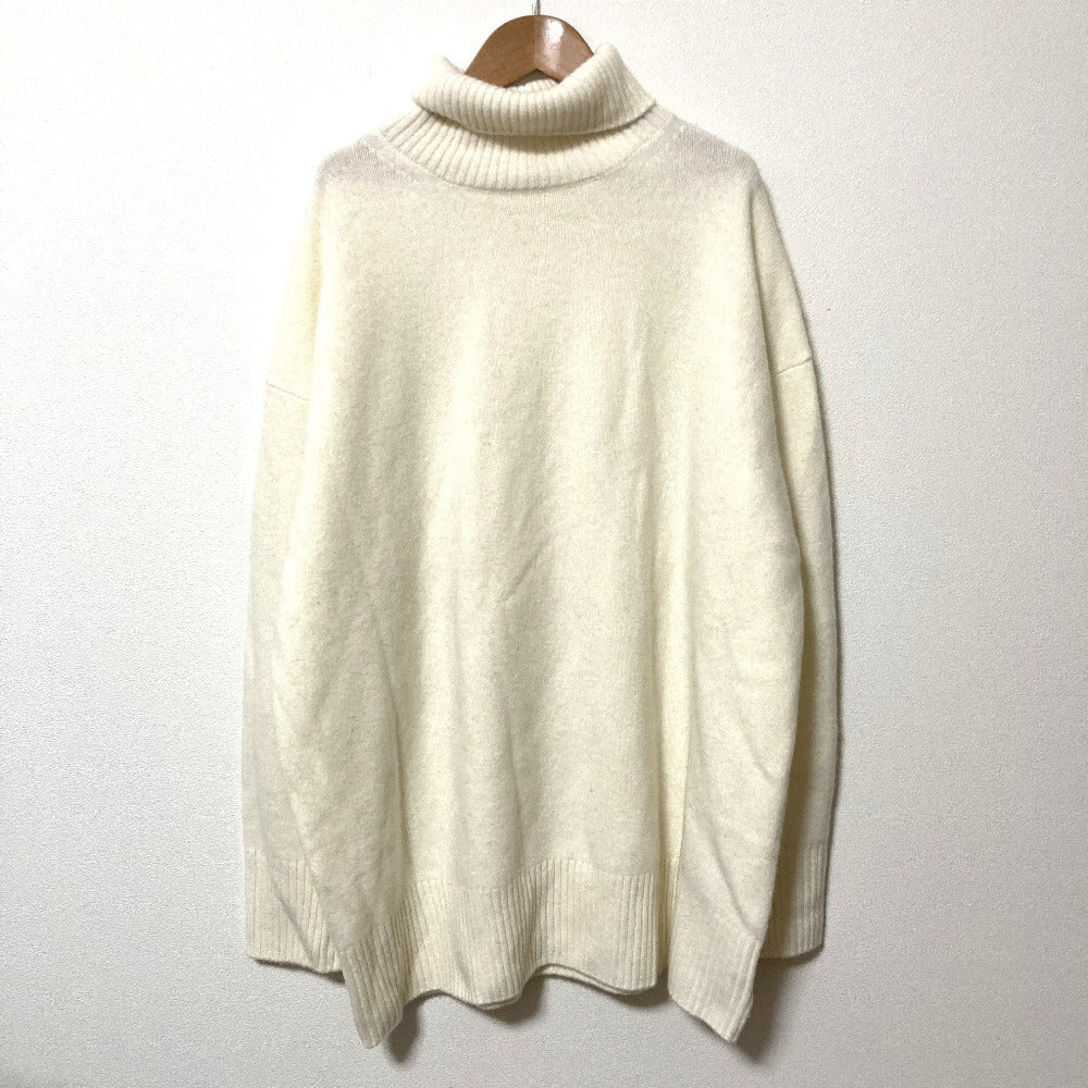 ルシェルブルー ウールカシミヤタートルニットセーター