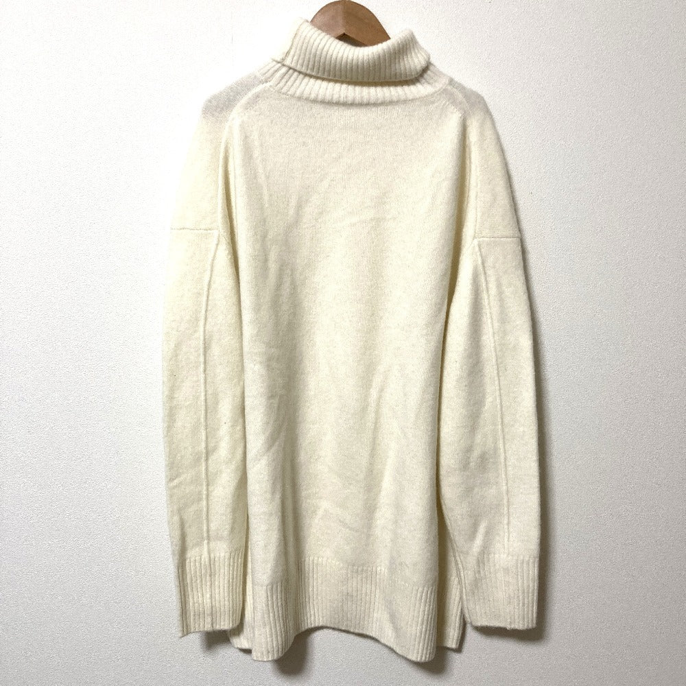ルシェルブルー ウールカシミヤタートルニットセーター