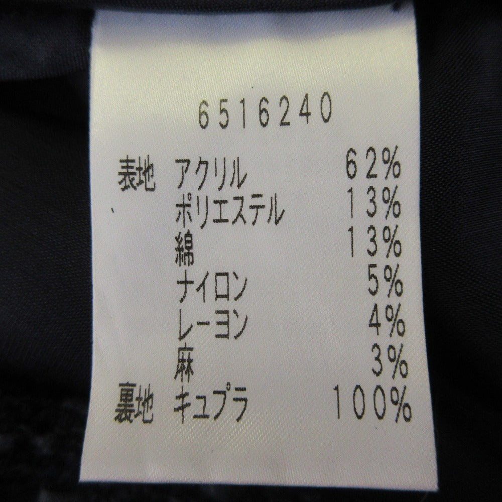 ルネ ノースリーブツイードワンピース