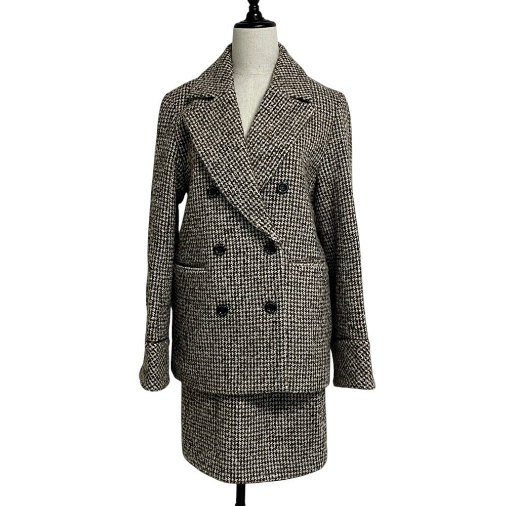 ハーリップトゥ Check Tweed セットアップ