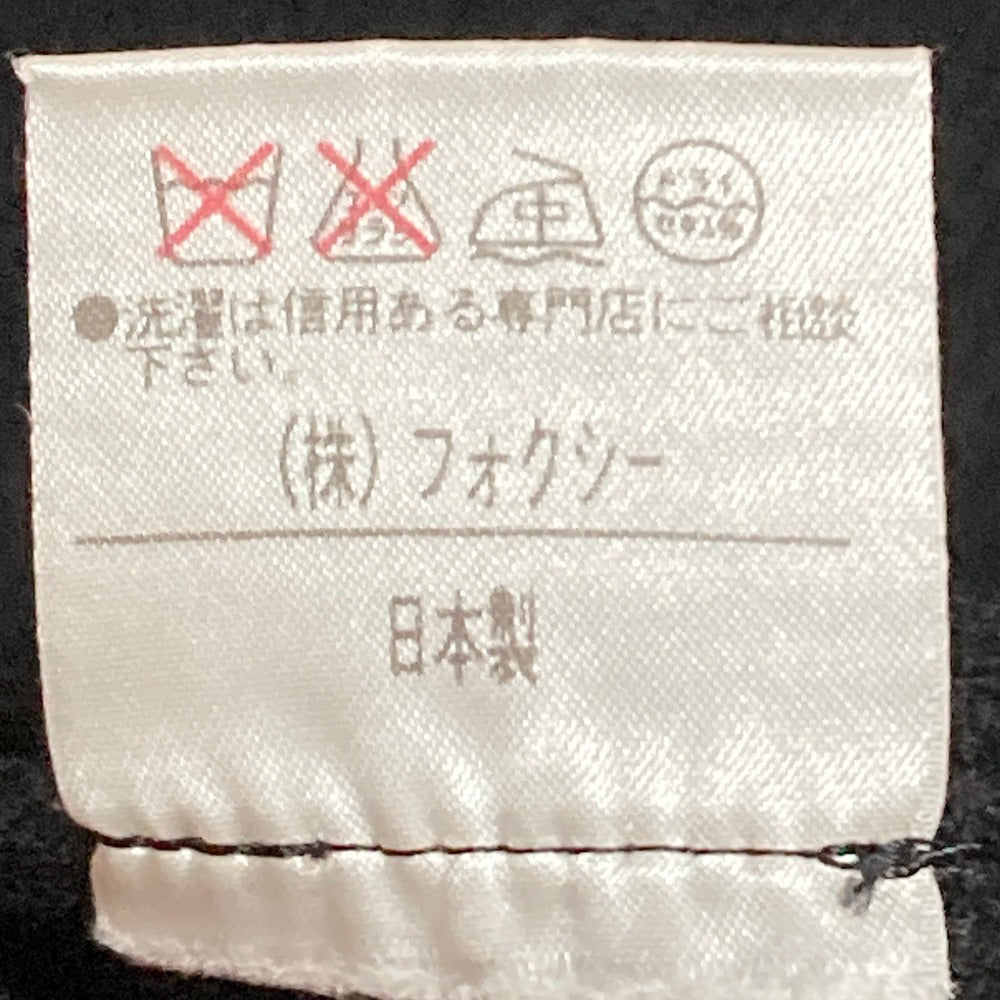 フォクシー カシミヤノースリーブニットワンピース