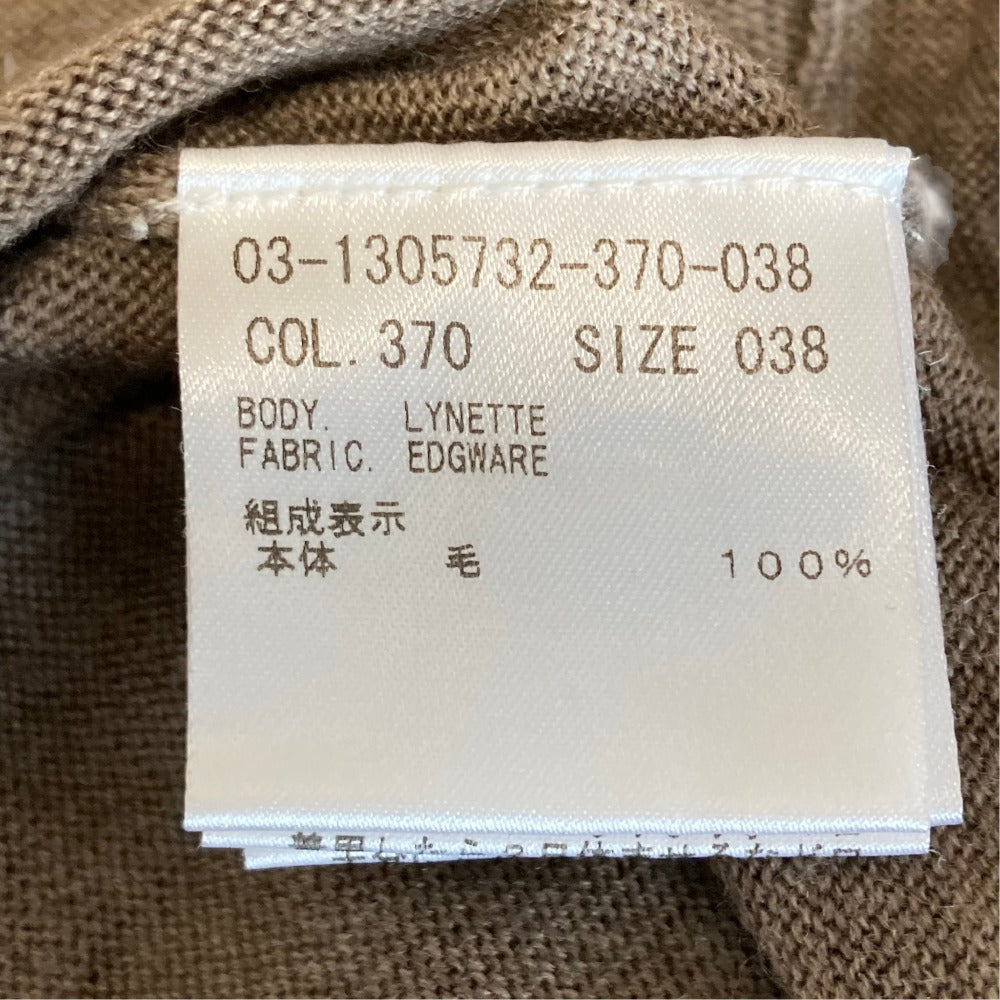 セオリーリュクス EDGWARE LYNETTE ウールニットロングワンピース