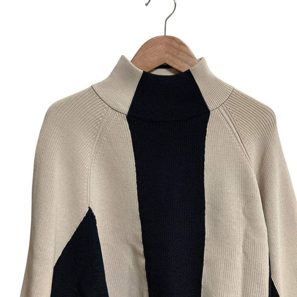 アメリ WIDE STRIPE KNIT TOP ニットトップス