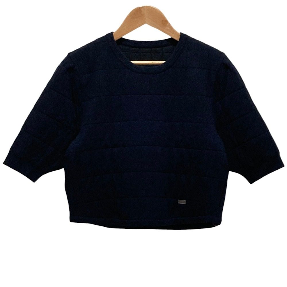 フォクシー Aria Top ウールニットカットソー