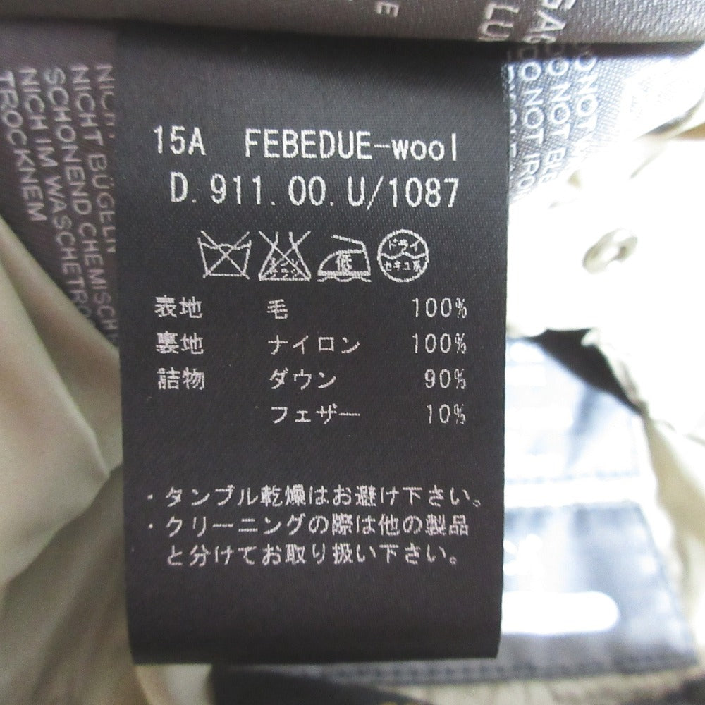 デュベティカ FEBEDUE ウールダウンベスト