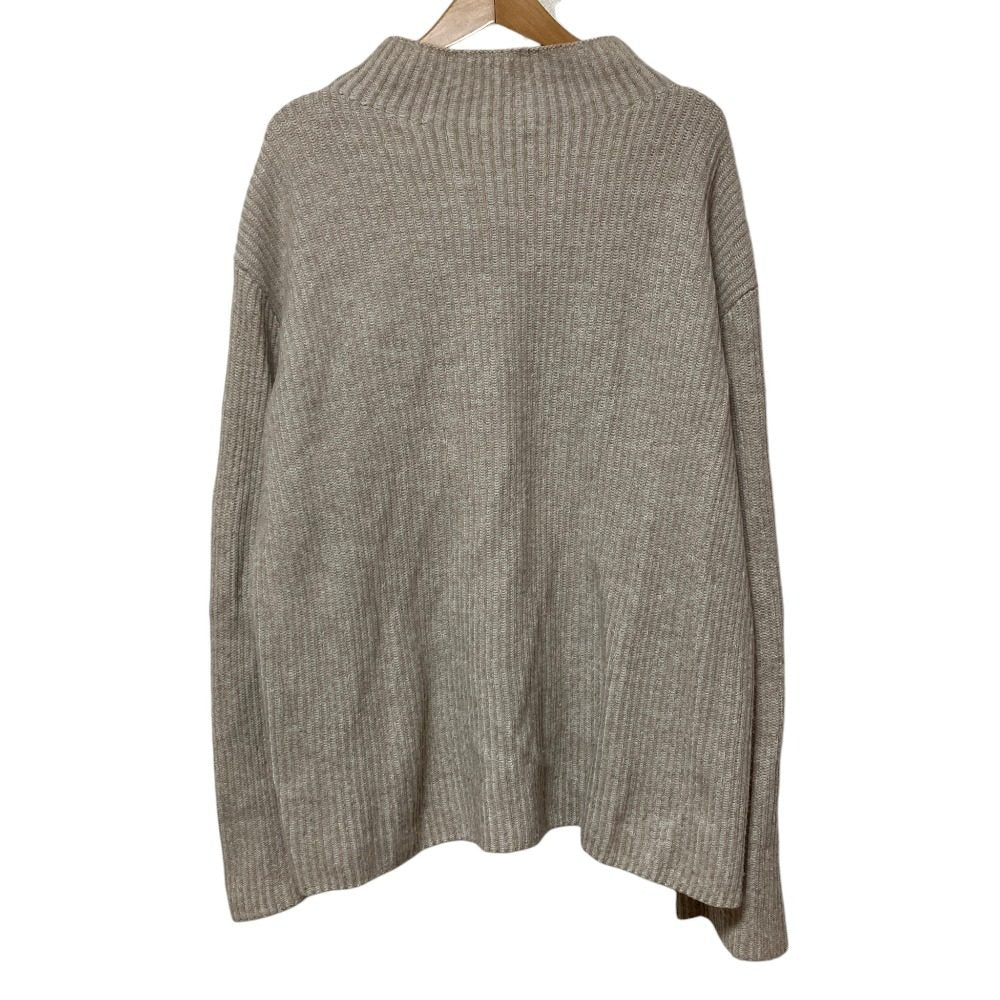 セオリー CHARMANT OVERSIZED FUNNEL N ウールニットセーター