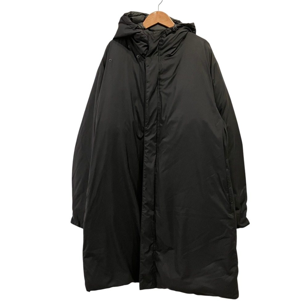 サイトヨウジヤマモト Pe Taffeta Stitch-Less フーデッドダウンコート