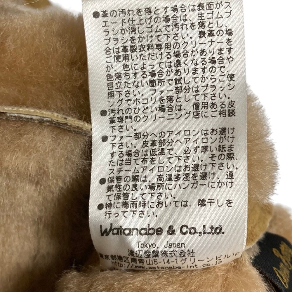 オーウェンバリー ムートンハンドバッグ