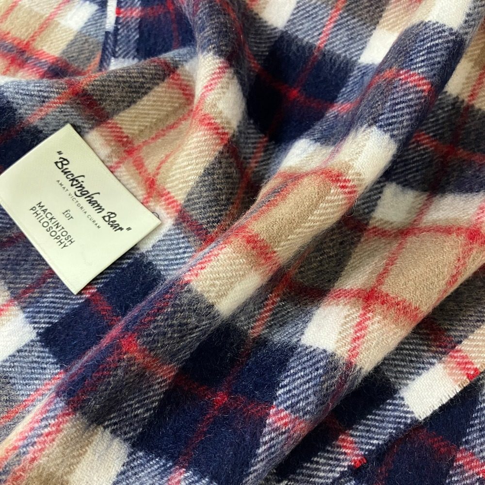 マッキントッシュフィロソフィー ウォッシャブルウールカシミヤマフラー