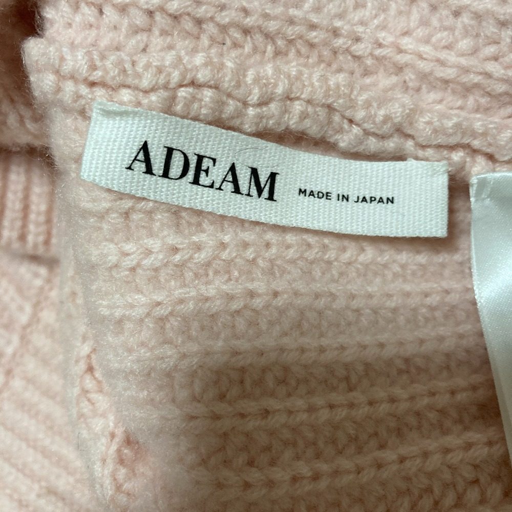 アディアム Crissie Knit Top カシミヤニットセーター