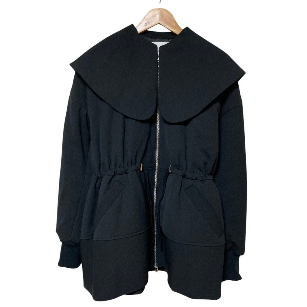 エンフォルド BIG-COLLAR PEPLUM 中綿ジャケット