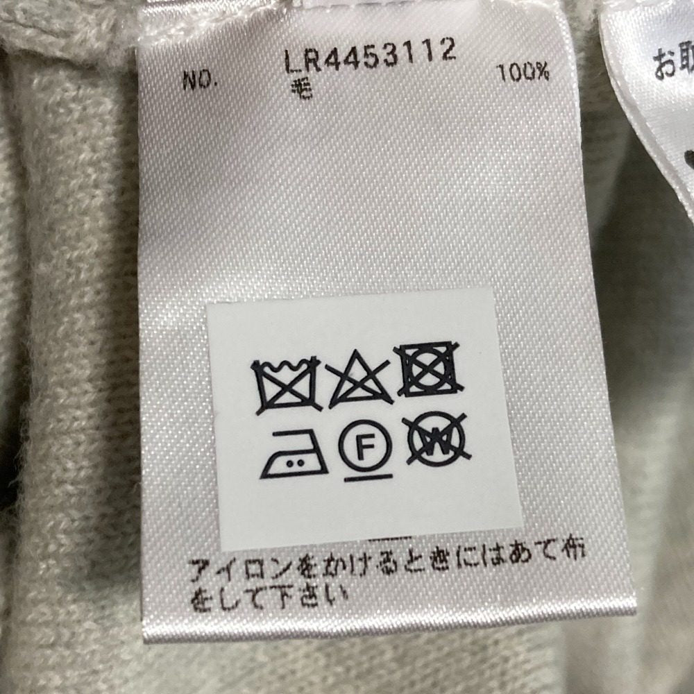 ブランベール タートルネックワイドニットセーター