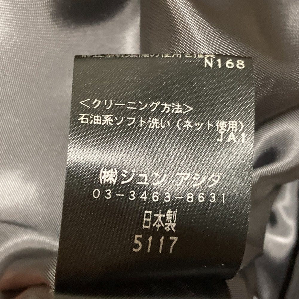 ジュンアシダ ウールノーカラーコート