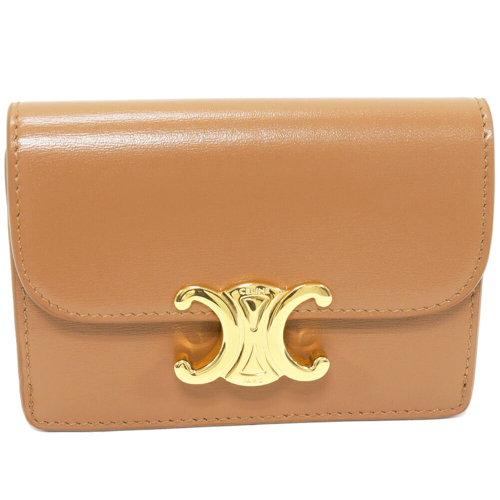 セリーヌ トリオンフ シャイニーカーフカードケース