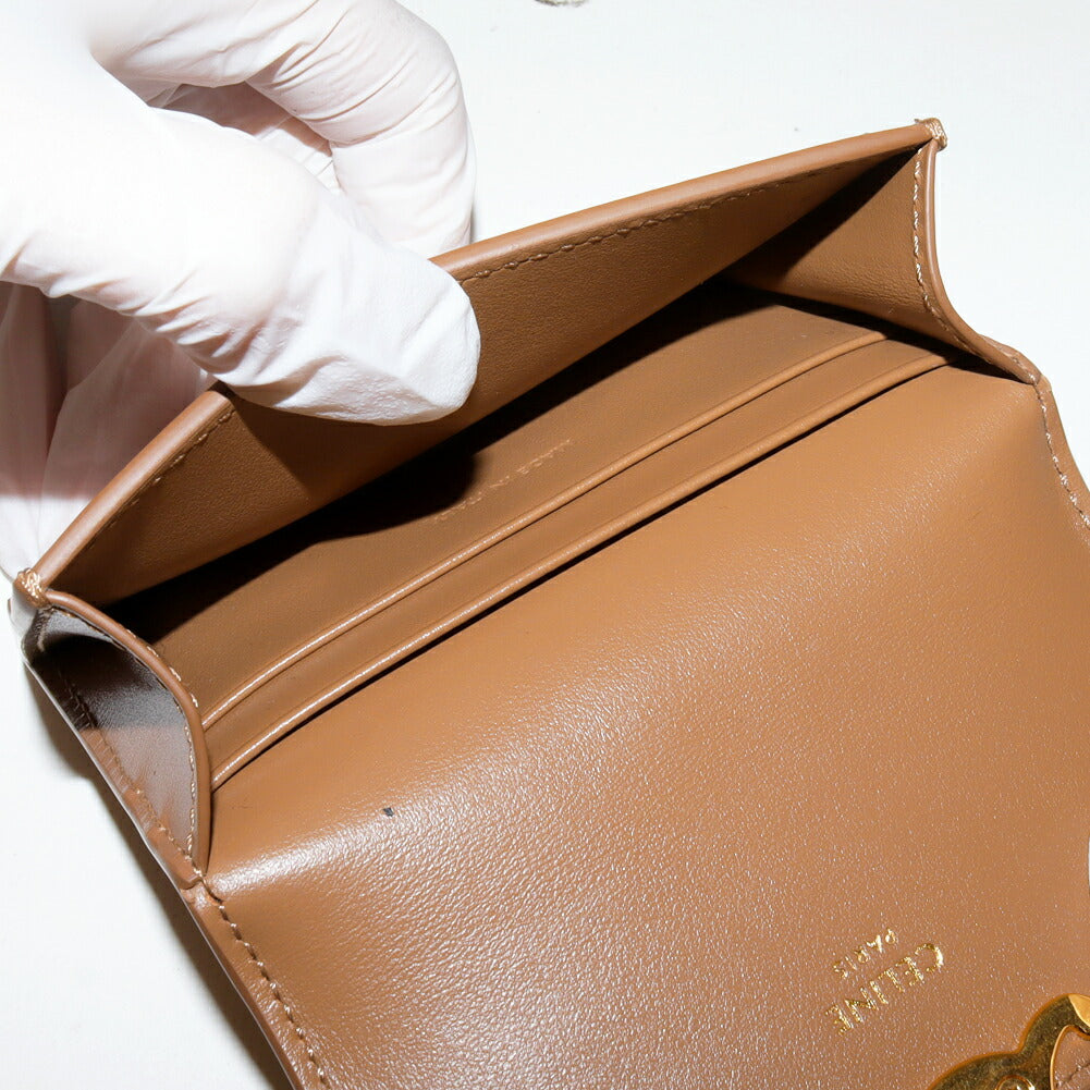 セリーヌ トリオンフ シャイニーカーフカードケース