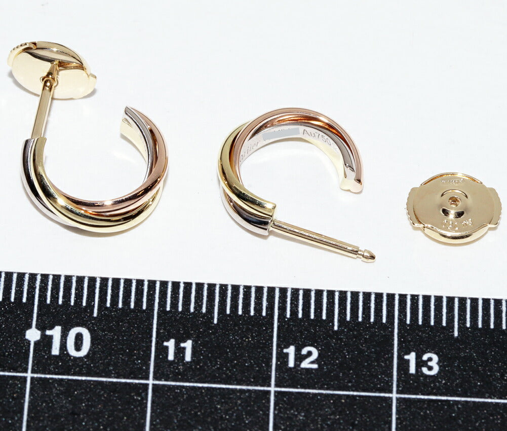 カルティエ トリニティ Au750 ピアス