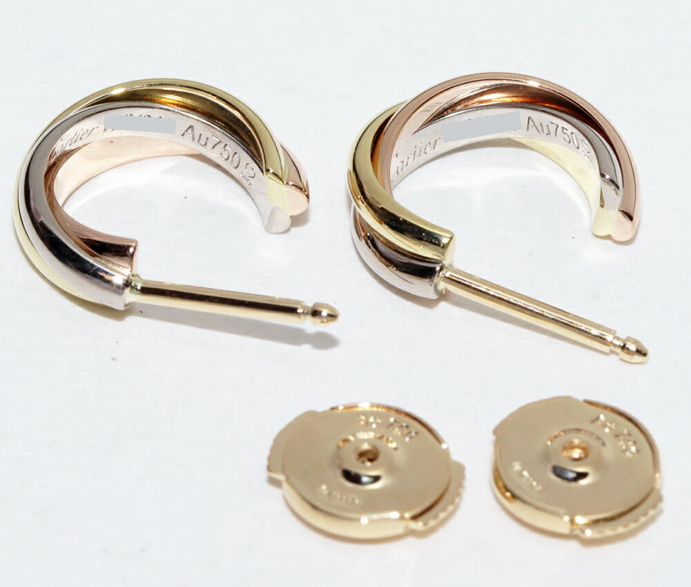 カルティエ トリニティ Au750 ピアス