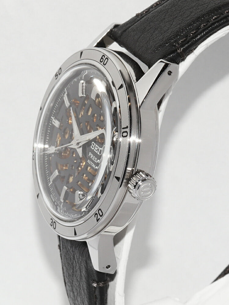 SEIKO プレザージュ ステンレス スチール ウォッチ