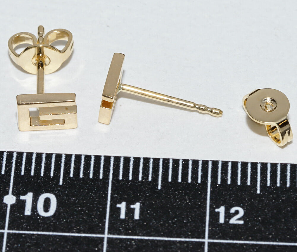 グッチ Gロゴ K18YG ピアス