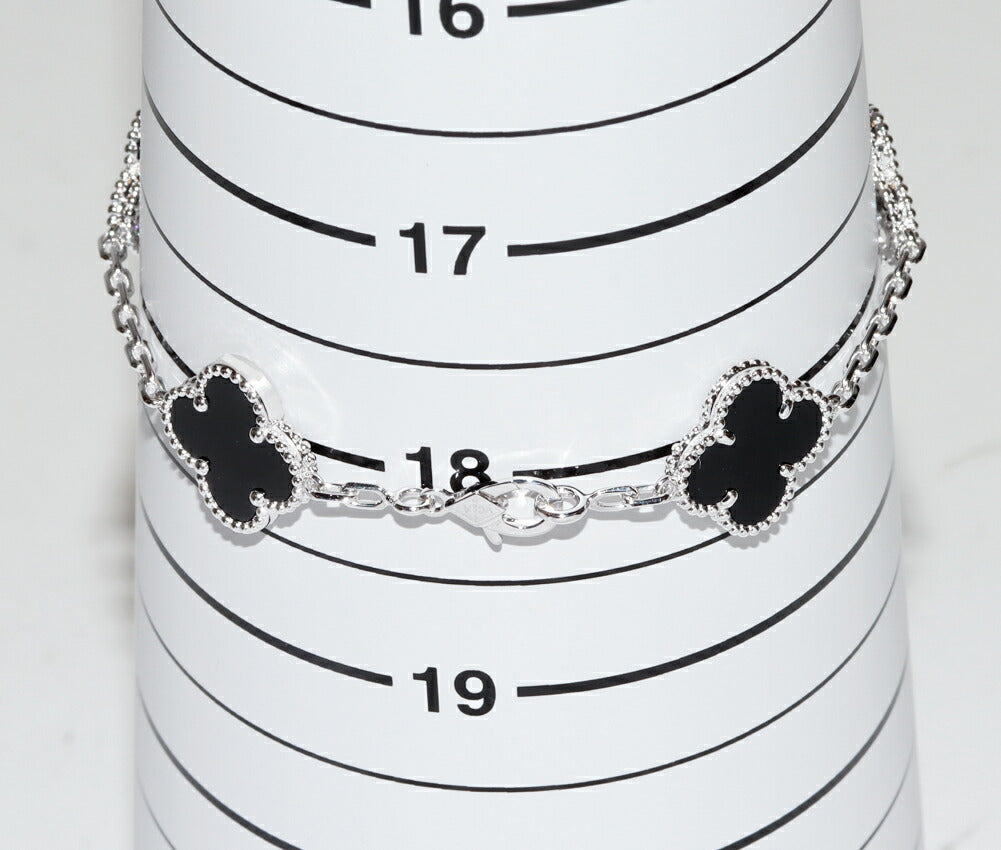 ヴァン クリーフ & アーペル ヴィンテージ アルハンブラ K18WG ブレスレット