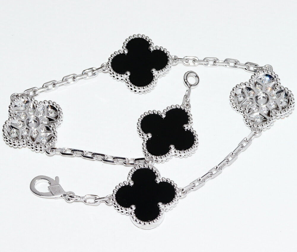 ヴァン クリーフ & アーペル ヴィンテージ アルハンブラ K18WG ブレスレット