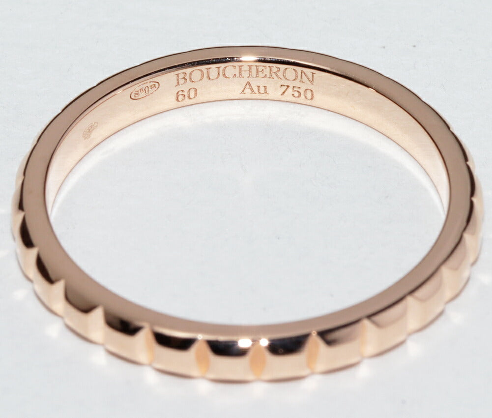 ブシュロン キャトル クル ド パリ Au750リング 60号