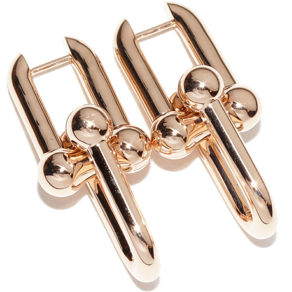 ティファニー ハードウェア Au750 ピンク ゴールド ピアス