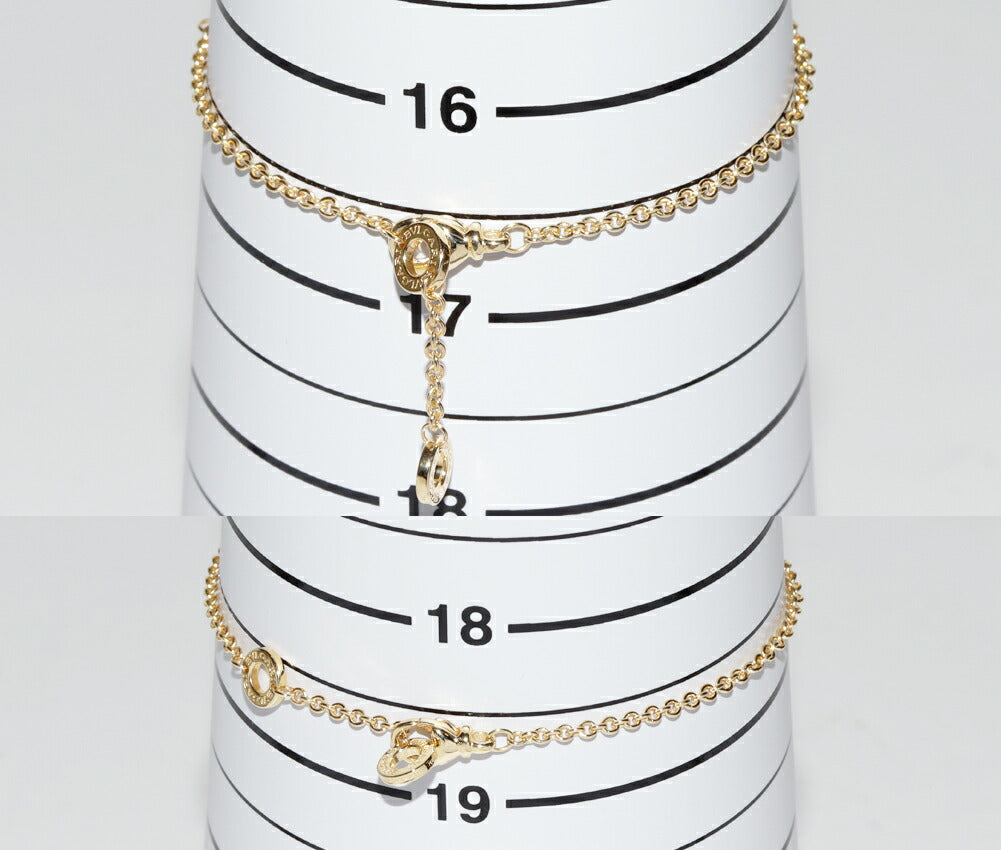 ブルガリ ビーゼロワン Au750 ブレスレット 17号