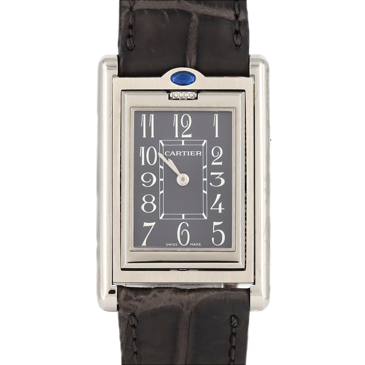 カルティエ タンク バスキュラント ステンレス スチール