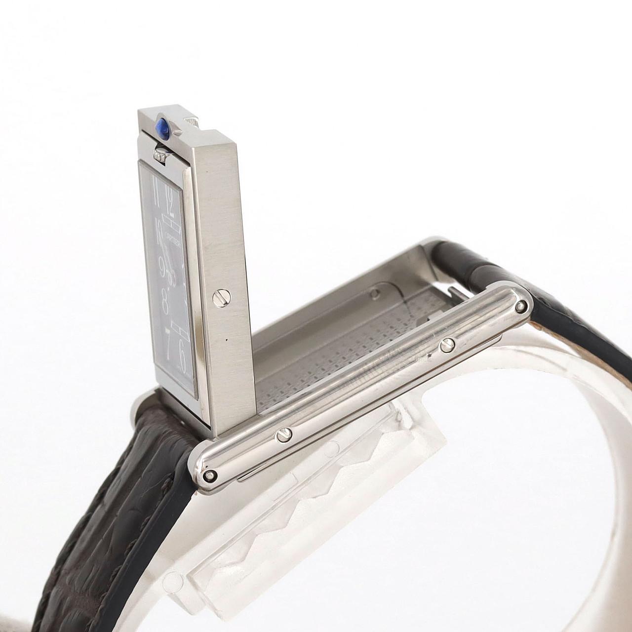 カルティエ タンク バスキュラント ステンレス スチール