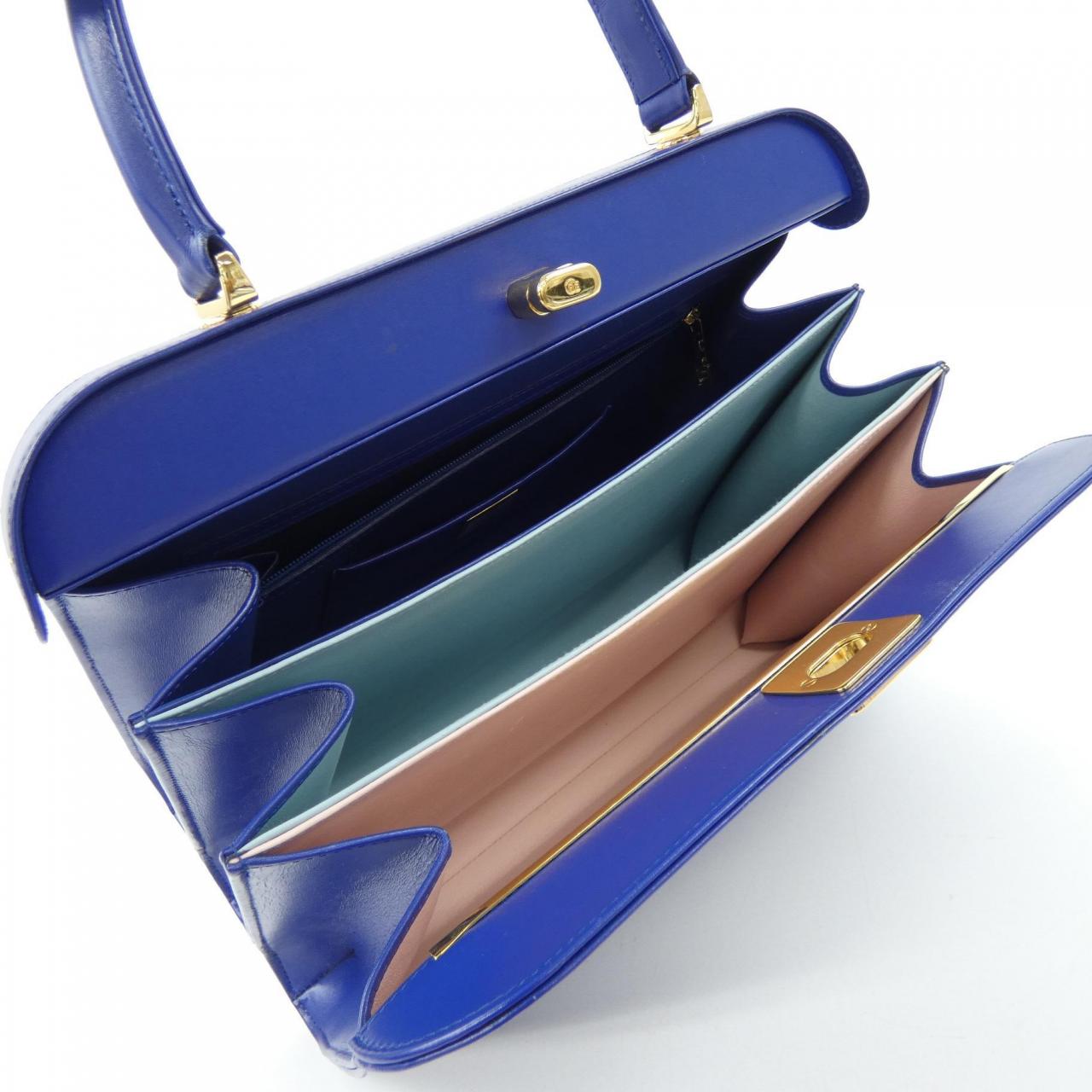 Comtesse フレーム バッグ ホースヘア バッグ