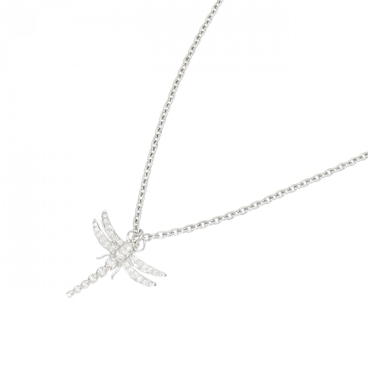 ティファニー ドラゴンフライ プラチナ ネックレス