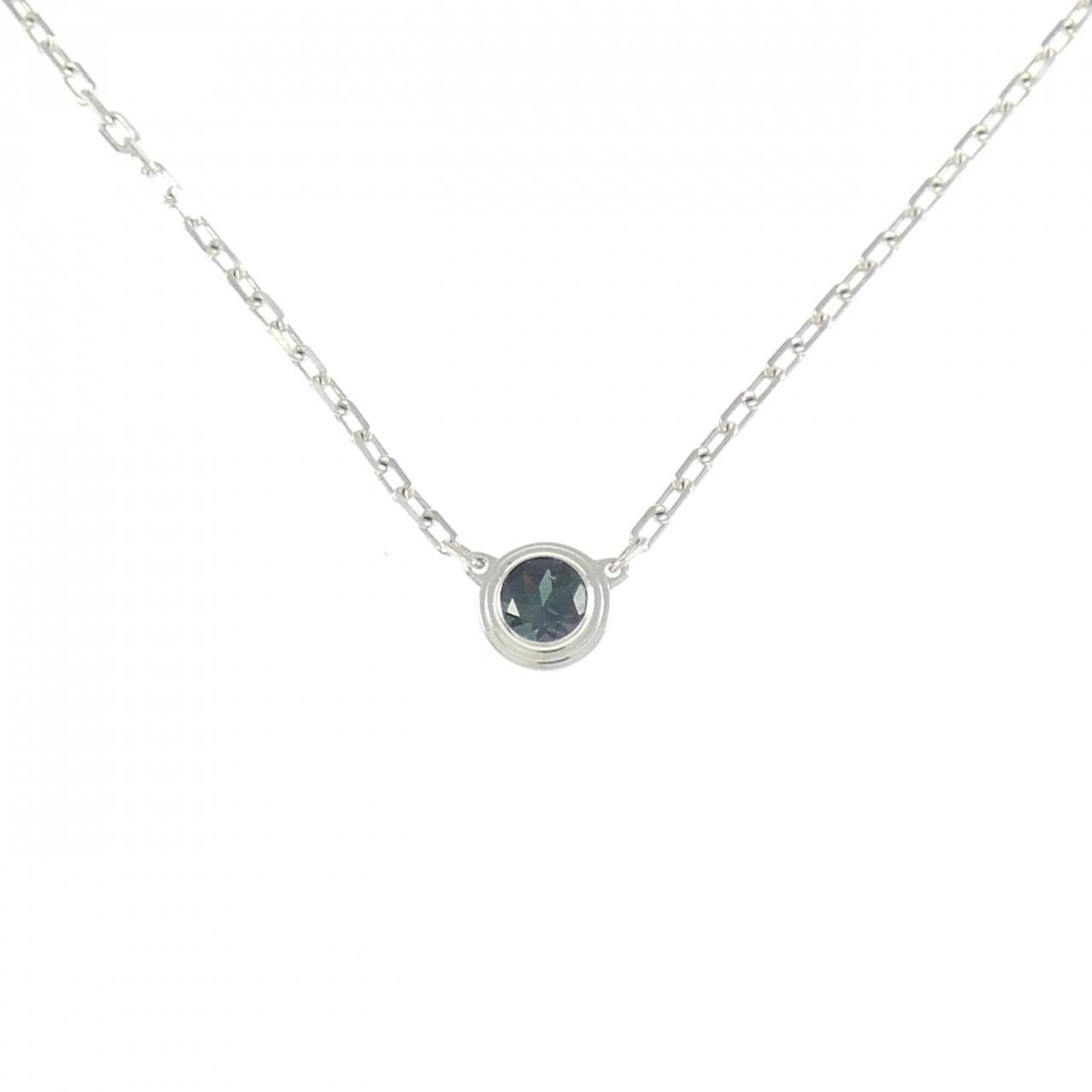 カルティエ サフィール レジェ 750WG ネックレス