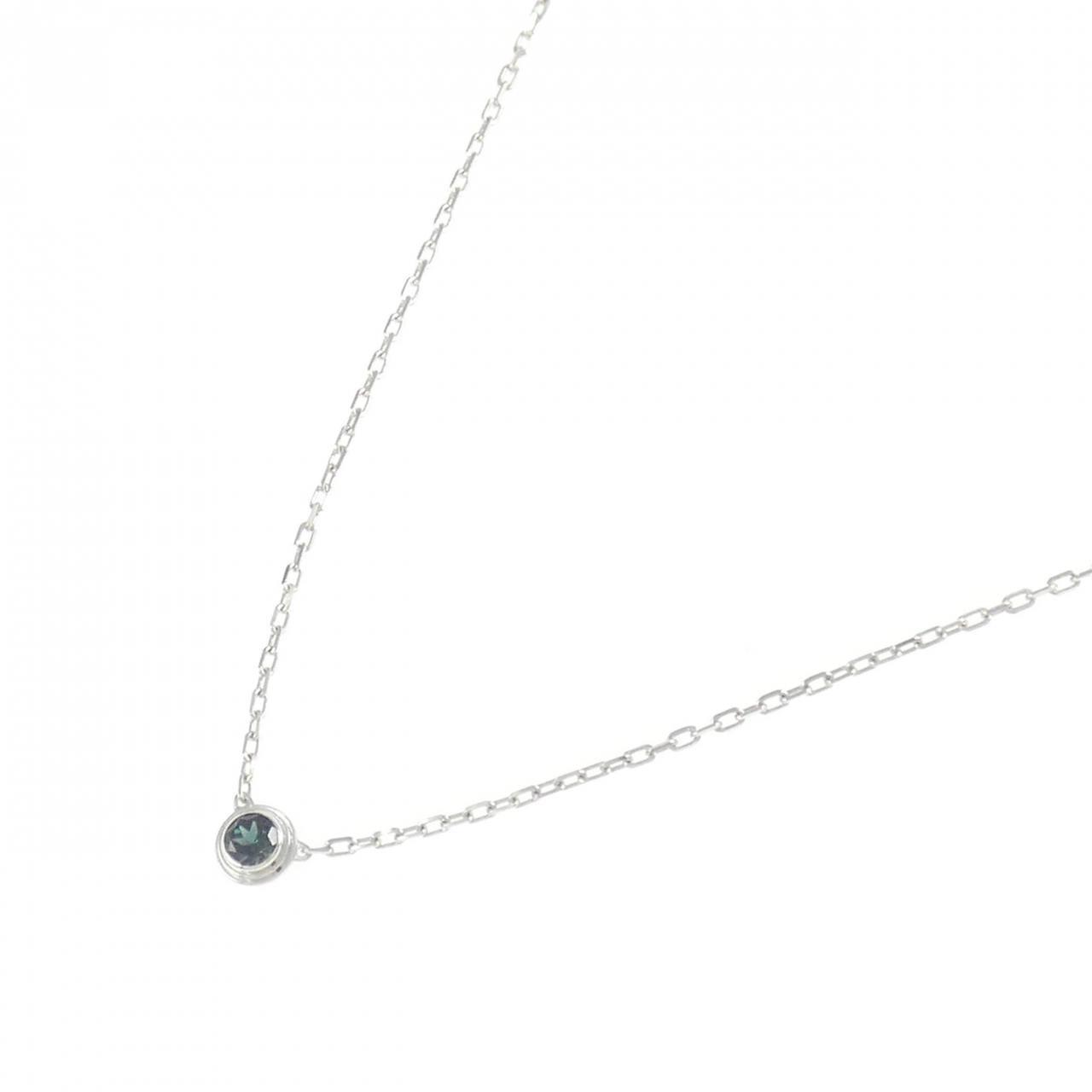 カルティエ サフィール レジェ 750WG ネックレス