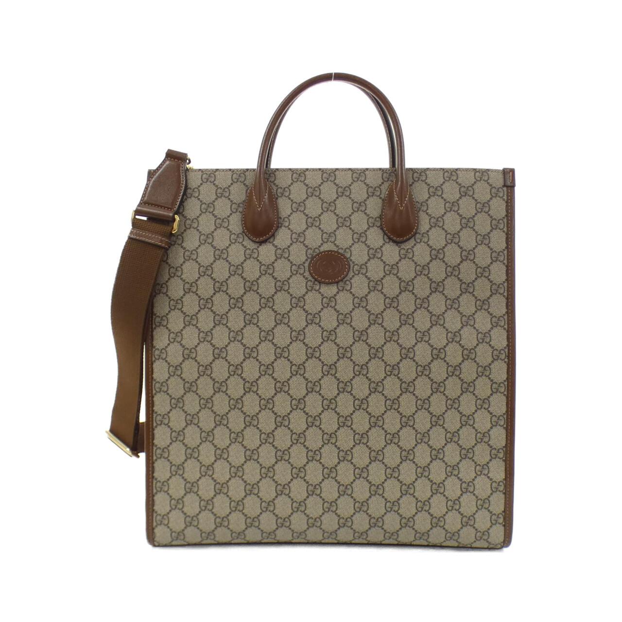 グッチ GGスプリームキャンバス トートバッグ