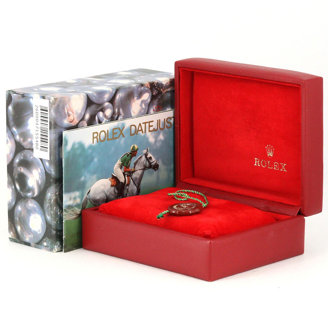 ロレックス デイトジャスト ステンレススチール ホワイトゴールド 腕時計