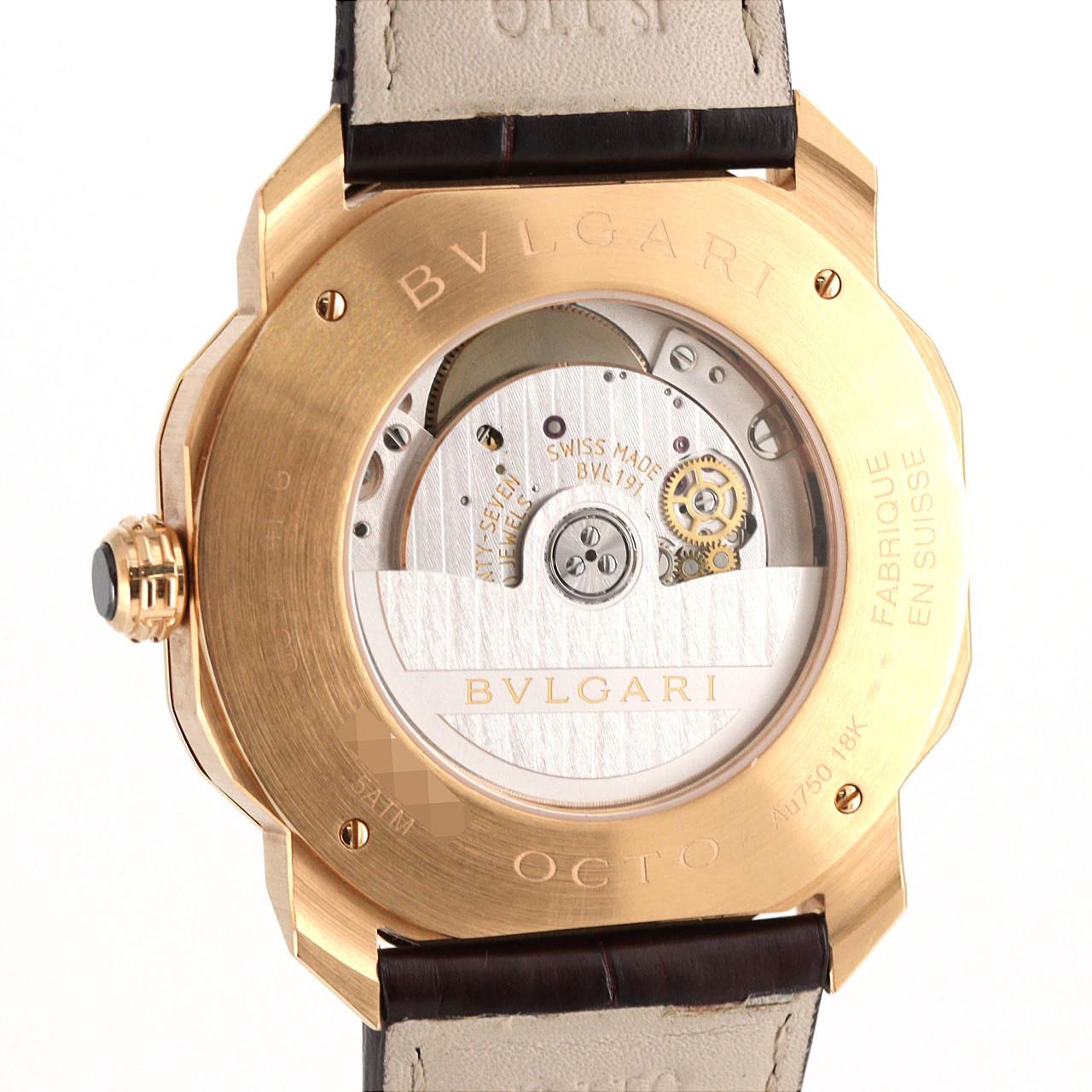 ブルガリ オクト ローマ Au750 オートマチック