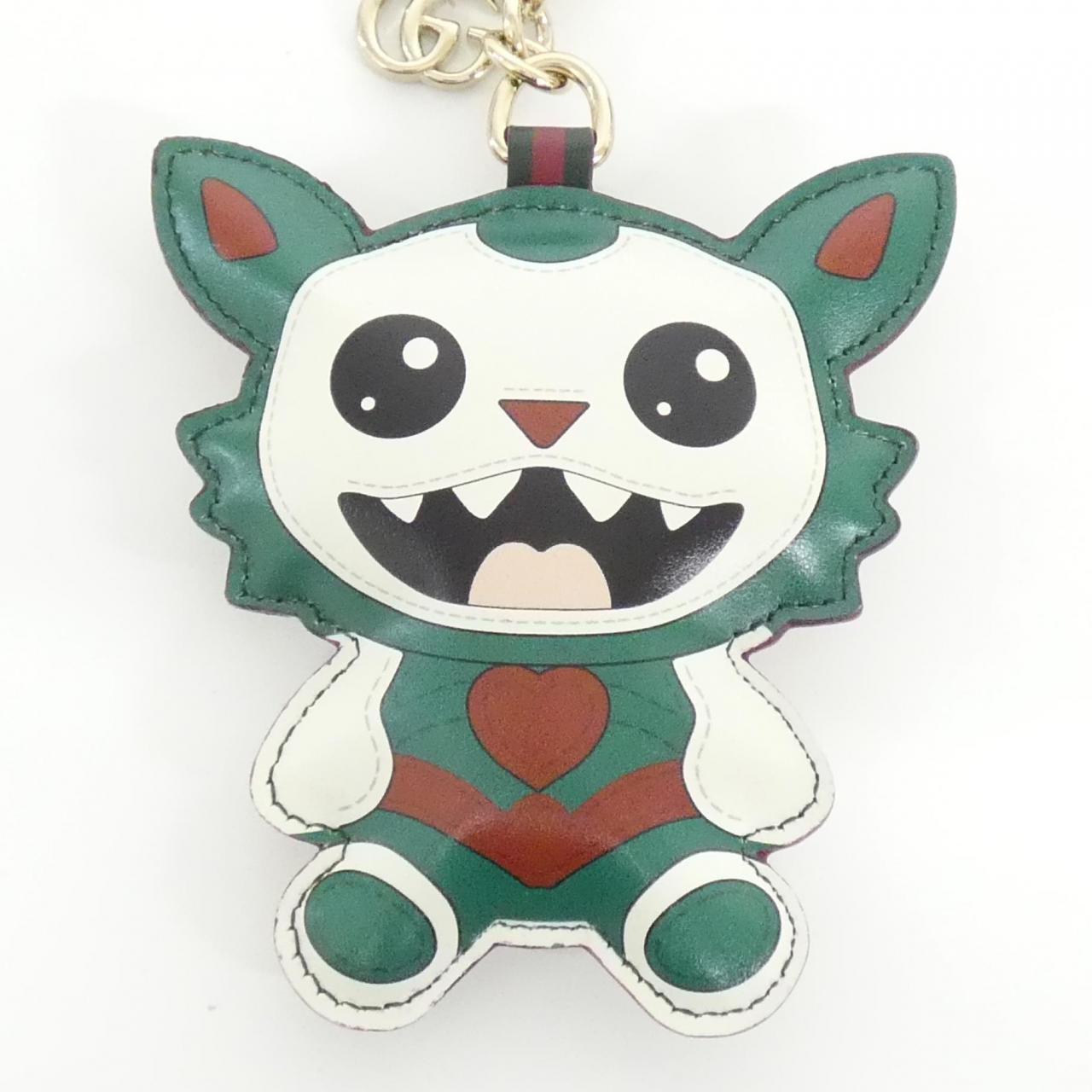 グッチ GUCCI BESTIES GGパターンコーティングキャンバス キーリング