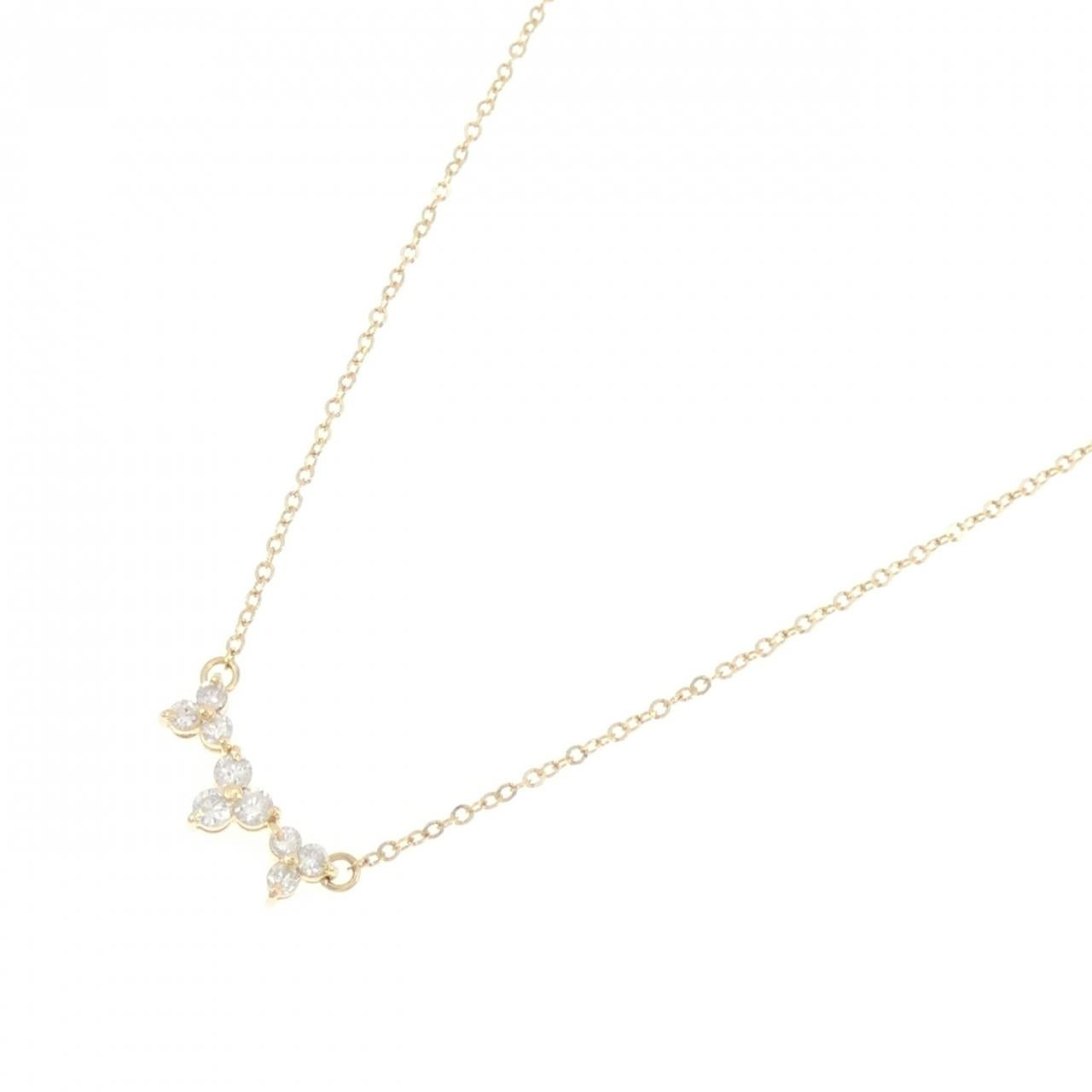 Au750 ダイヤモンドネックレス