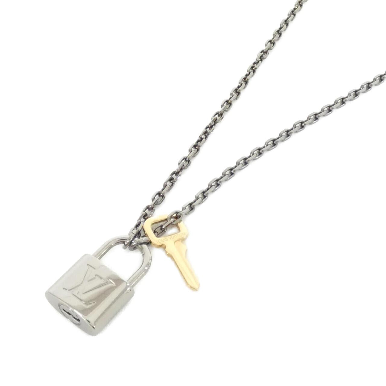 ルイ ヴィトン バレンタイン パドロック ネックレス