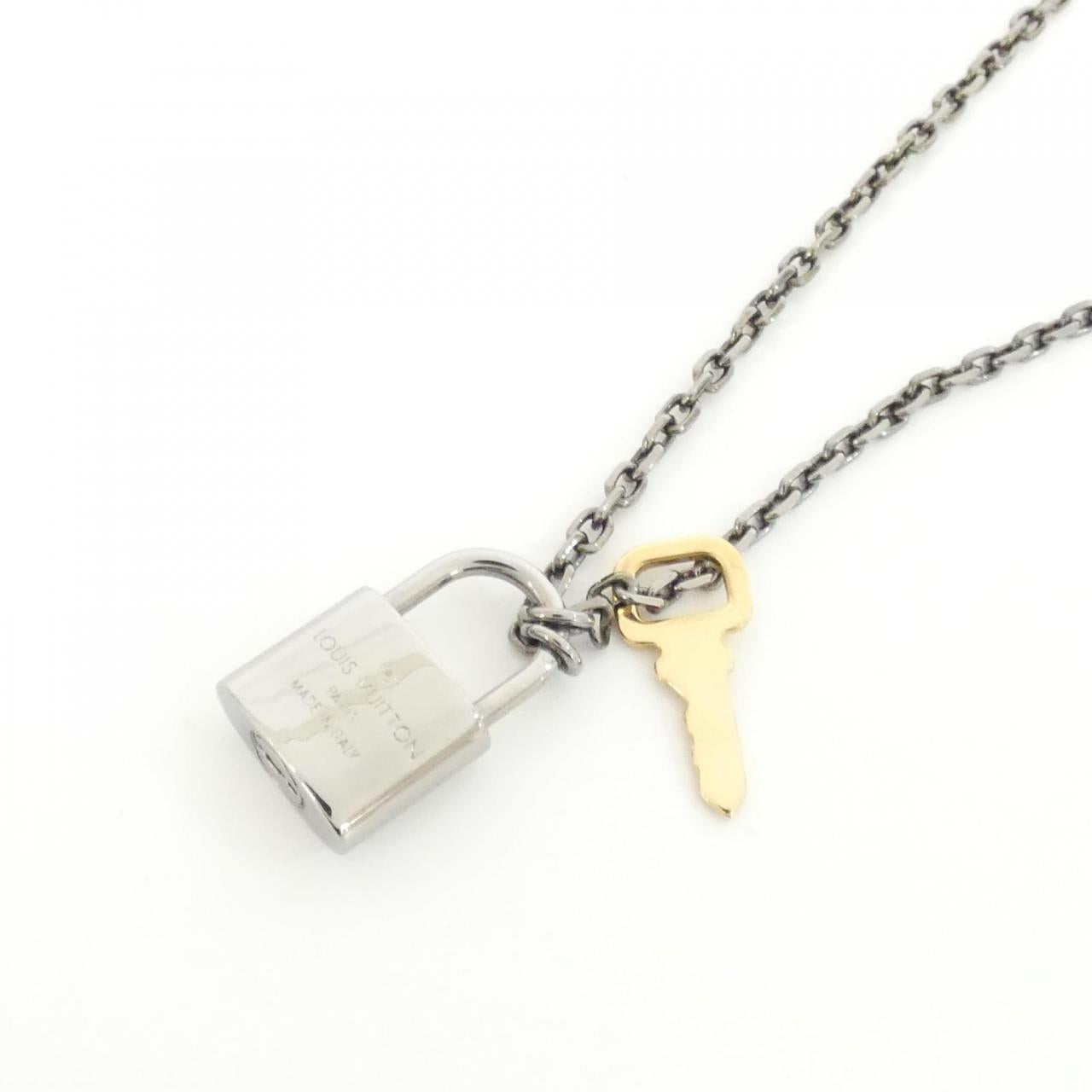 ルイ ヴィトン バレンタイン パドロック ネックレス