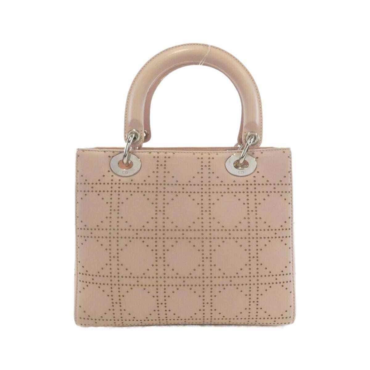 クリスチャンディオール レザーハンドバッグ