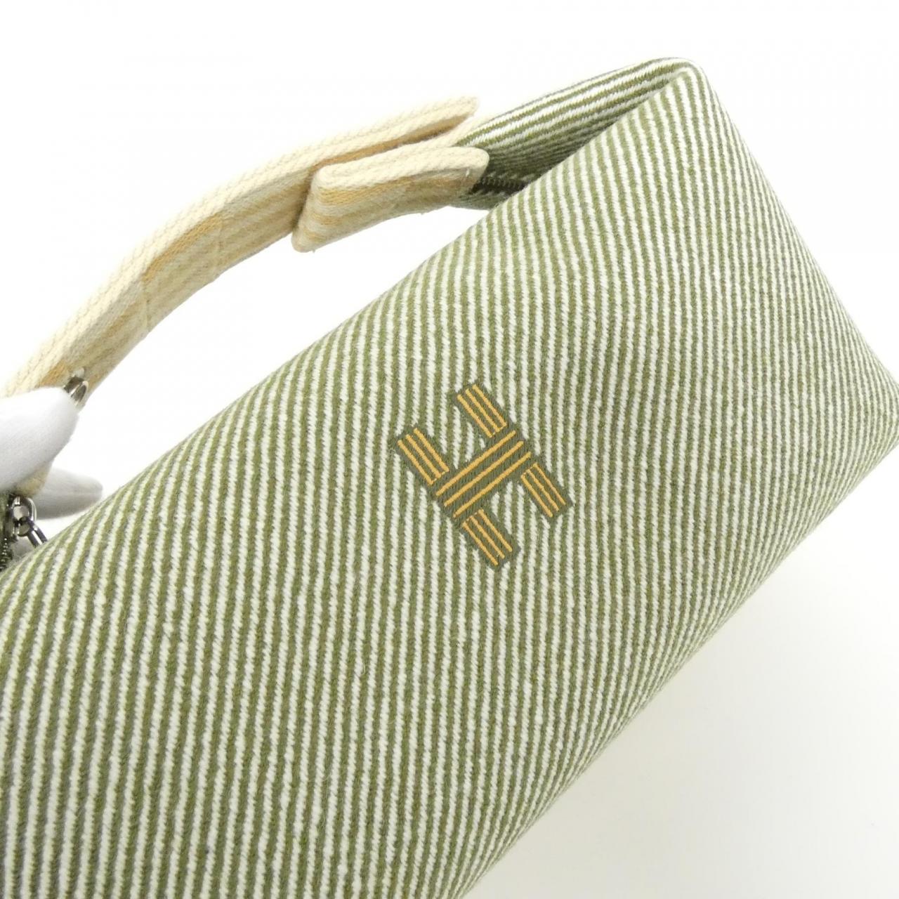 エルメス H NATTE ウール ポーチ PM