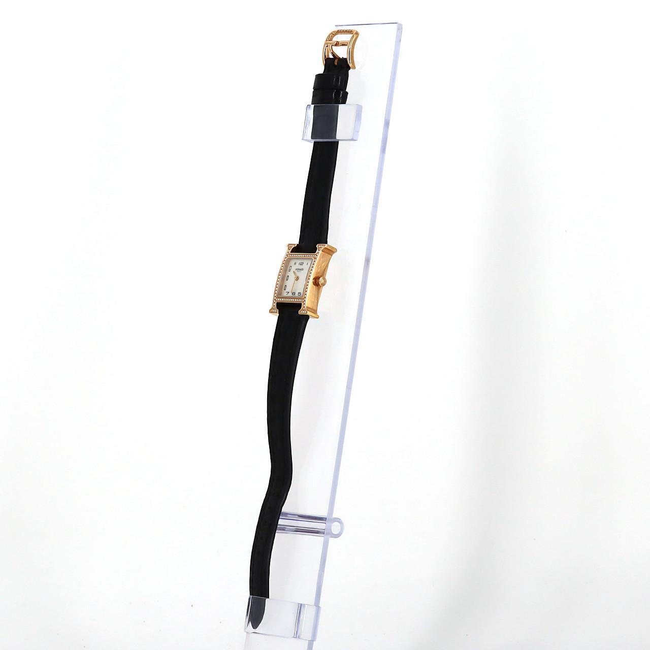 エルメス Hウォッチ Au750 クォーツ